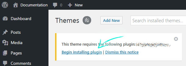 Activating Required Plugins