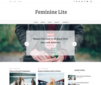 VT Blogging WordPress Theme